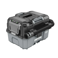 大有DEVON 20V充電式工業用(乾/濕式)吸塵器