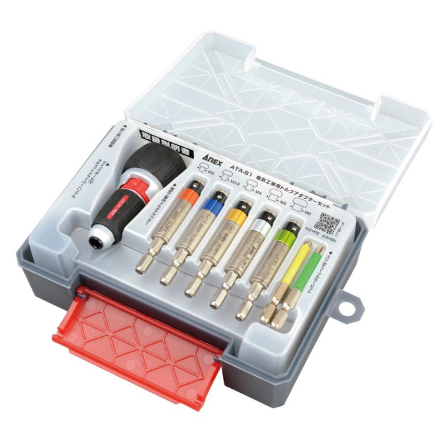 ANEX ATA-S1 電氣工程固定扭力轉接器套組 M3～M6 日本製