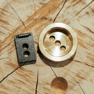 米沃奇M12系統專用銅製田島快扣母座