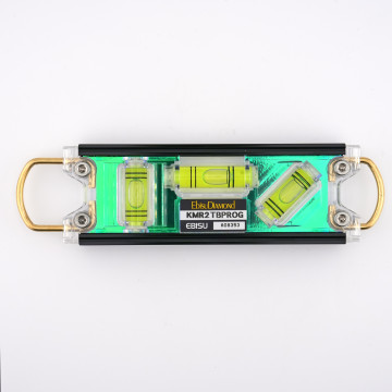 EBISU KMR2-TBPRO 變色龍II磁吸水平尺｜160mm｜水平／垂直／45°
