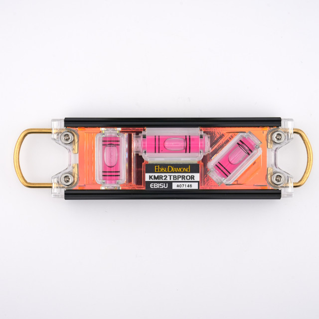 EBISU KMR2-TBPRO 變色龍II磁吸水平尺｜160mm｜水平／垂直／45°