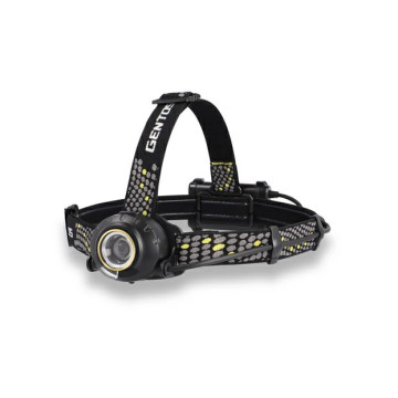 GENTOS HW-K533H HEAD WARS 630流明充電式頭燈｜雙電源｜USB Type-C｜後方警示燈｜IP64