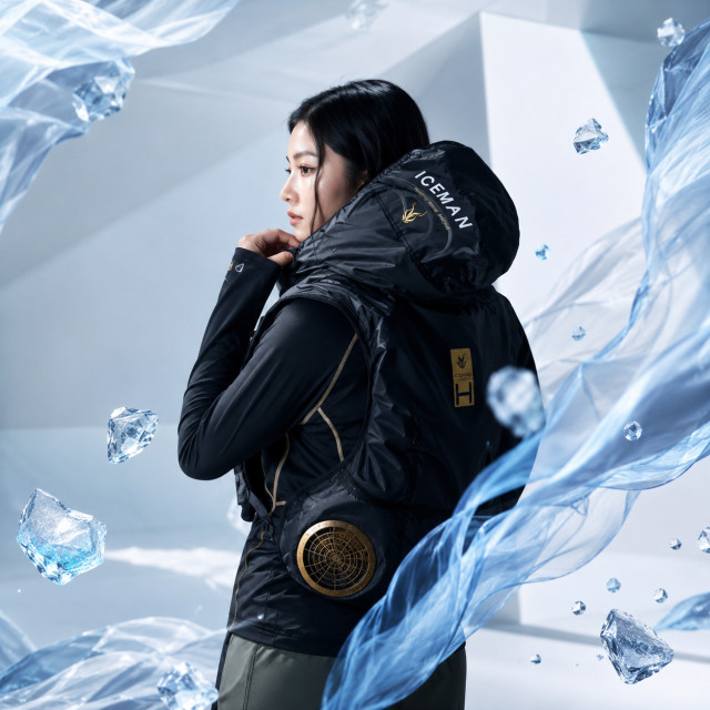ICEMAN HYBRID-PRO II 旗艦空冷服｜水冷風冷雙效降溫背心｜水冷脖套組