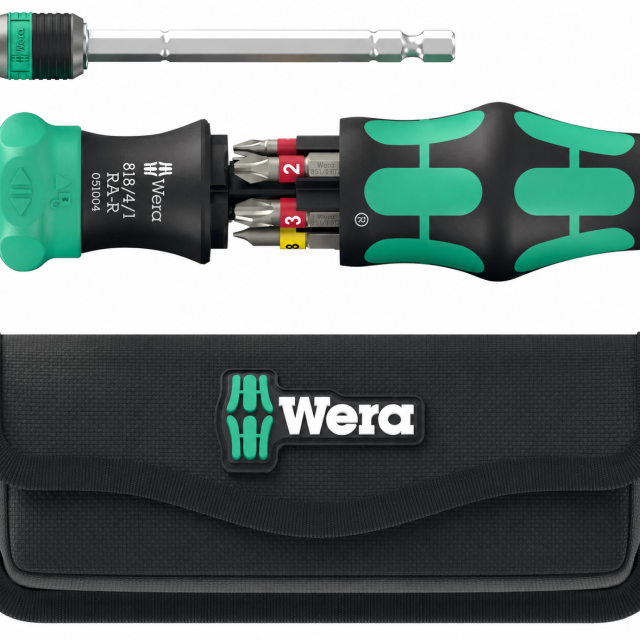Wera KK-25 RA-R 棘輪起子組