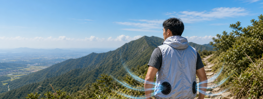風扇衣真的有用嗎？憲哥實測風神風扇衣爬半屏山