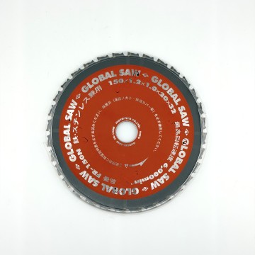 【日本製 GLOBAL SAW FR-150N】150mm 鐵/不鏽鋼專用切割片 鋁合金鋸片 充電鋸片適用
