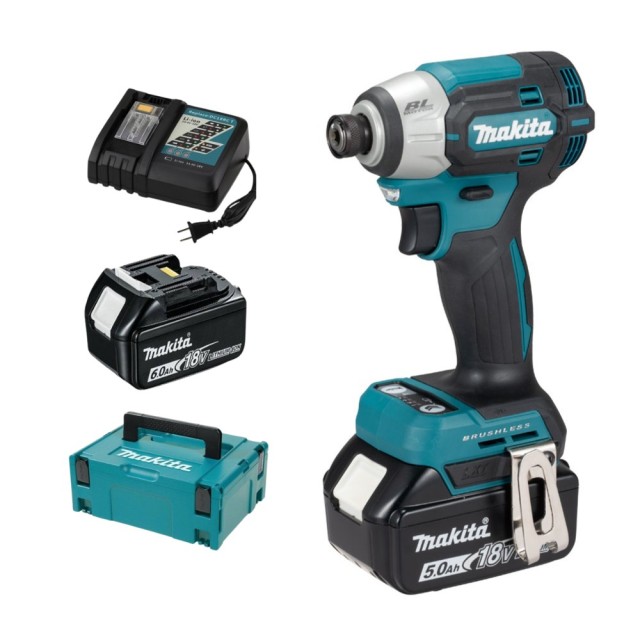 【Makita DTD201 充電無刷衝擊起子機】套裝組合