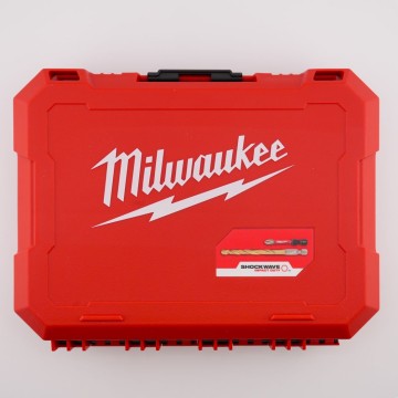 Milwaukee SHOCKWAVE 46件組｜起子頭＋鑽尾綜合工具盒（Impact Duty）
