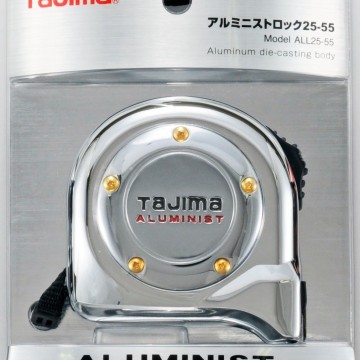 TAJIMA ALUMINIST ALL25-55 鋁合金鋼捲尺｜日系工藝質感捲尺