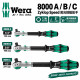 Wera 8000 Zyklop Speed 頂級棘輪扳手｜A 1/4・B 3/8・C 1/2｜72齒 5°
