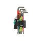 Wera 967/9 TX BO Multicolour 1 SB 防拆星型L型扳手 9支組 TX8～TX40