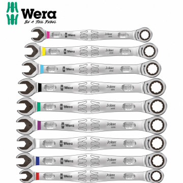 Wera 6000 Joker 公制棘輪兩用扳手｜80齒細齒棘輪｜30°小回轉角｜8～19mm