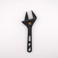 KUROKIN 黑魂極窄開口活動板手 FTA-28-BG｜0～28mm｜黃銅滾輪／輕量化設計／日本製造