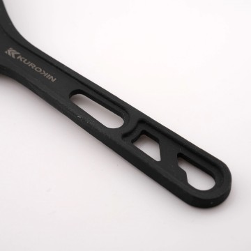 KUROKIN 黑魂極窄開口活動板手 FTA-28-BG｜0～28mm｜黃銅滾輪／輕量化設計／日本製造