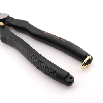 KUROKIN 黑魂高硬度剪線鉗 PC21-200-BG｜日本製｜剪鋼絲專用｜高杠桿力道｜金屬解鎖開關設計