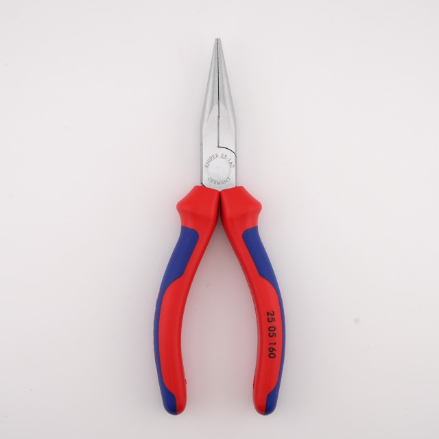 KNIPEX 25 05 160 尖嘴鉗｜德國製造｜長柄精密力道兼具