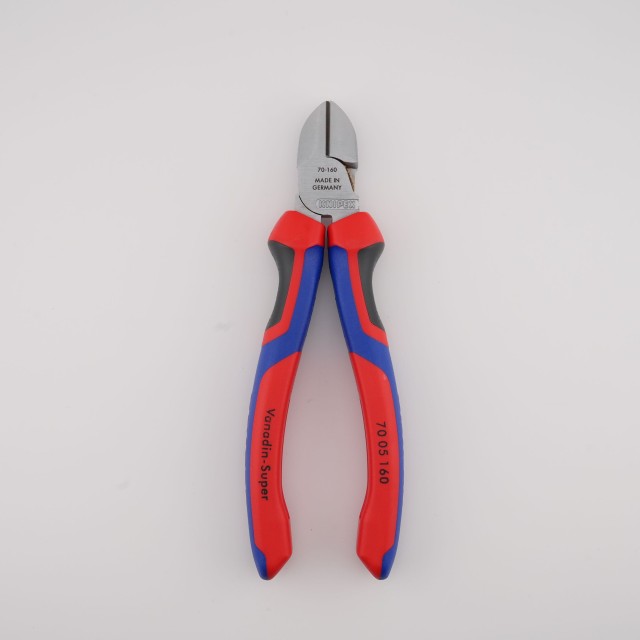 KNIPEX 70 05 160 斜口鉗｜德國製強力側斷鉗｜160mm｜銅線鋼線鐵絲通吃
