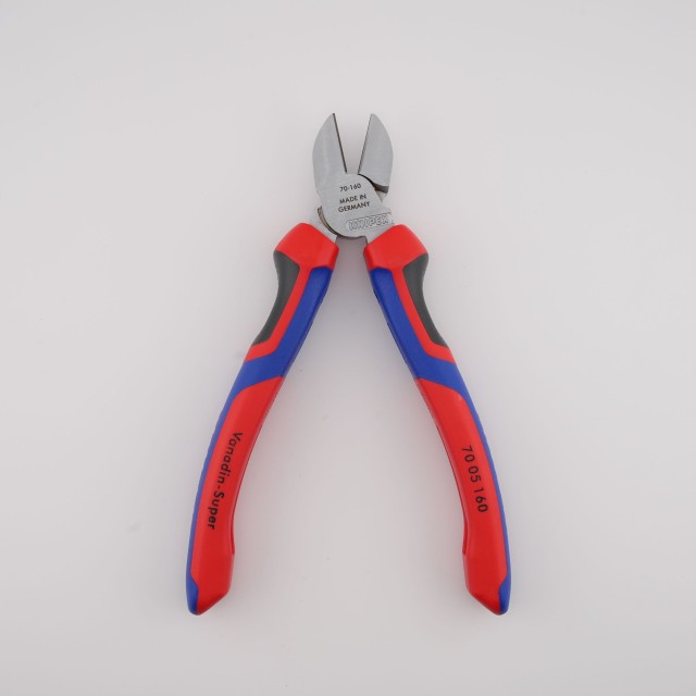KNIPEX 70 05 160 斜口鉗｜德國製強力側斷鉗｜160mm｜銅線鋼線鐵絲通吃