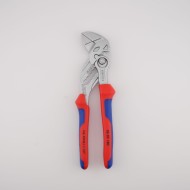 KNIPEX 86 05 180 鉗型板手｜德國製快調活扳鉗｜180mm｜一支搞定螺絲與夾持