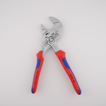 KNIPEX 86 05 180 鉗型板手｜德國製快調活扳鉗｜180mm｜一支搞定螺絲與夾持