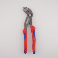 KNIPEX 87 02 180 鱷魚鉗｜德國製自鎖型水管鉗｜180mm 萬能鉗｜自動鎖緊不滑牙