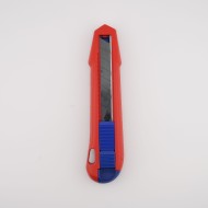 KNIPEX 90 10 165 美工刀｜德國製安全快拆設計｜適用18mm刀片｜工地用不軟腳！