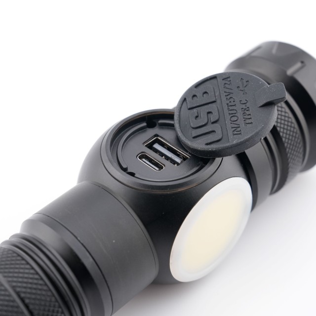 COB-WORKLIGHT M1｜亮瞎你用的雙光源工作燈（磁吸底座／USB充電／紅白雙色COB／電量顯示）