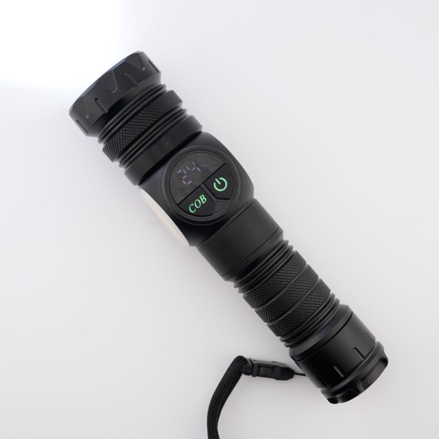 COB-WORKLIGHT M1｜亮瞎你用的雙光源工作燈（磁吸底座／USB充電／紅白雙色COB／電量顯示）