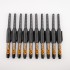 10入裝｜細長軸記號筆 1.5mm｜可穿孔打點記號｜45mm刻度｜工地用極細油性筆