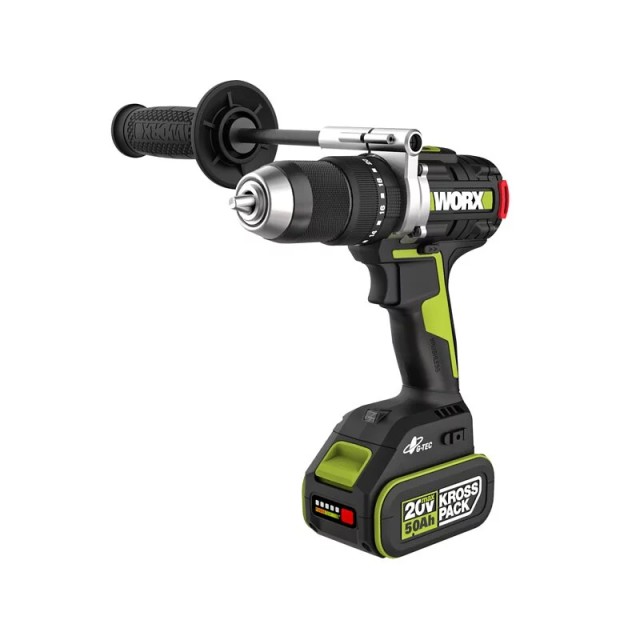 WORX 威克士 130mm 150N.m 無刷鋰電震動衝擊鑽 (WU377.2) WORX 威克士 130mm 150N.m 無刷鋰電震動衝擊鑽 (WU377.2)