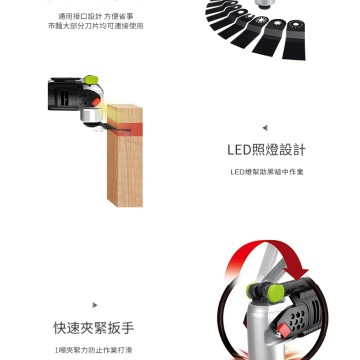 WORX 威克士 20V 無刷多功能磨切機 (WU690.1)