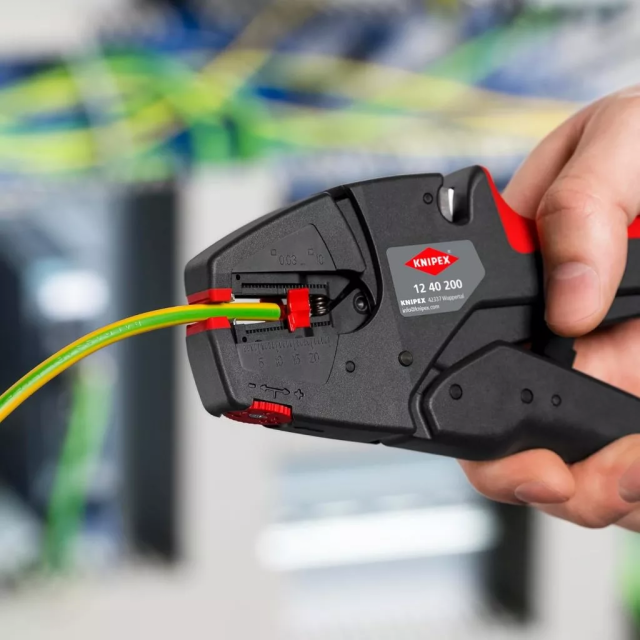 KNIPEX 12 40 200 自調式絕緣剝線鉗