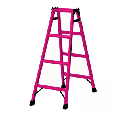 PiCa PPAP-120 PREMIUM PINK 限定粉黑 四尺梯／人字梯兩用梯 限重100kg