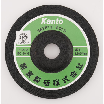 日本關東Kanto 平面砂輪 黑色